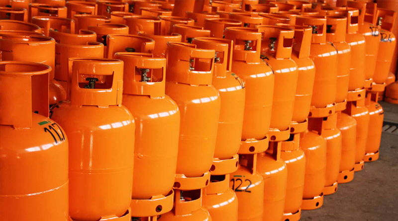 LPG cylinder storage safety measure